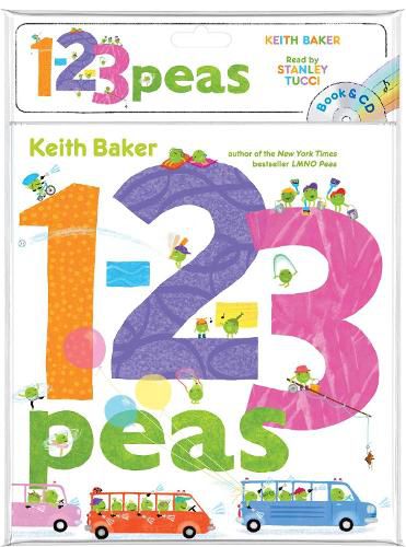 1-2-3 Peas: Book & CD