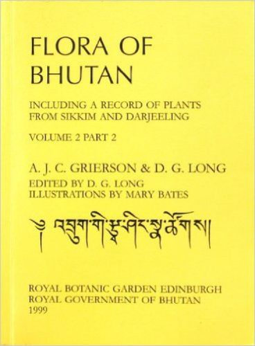 Cover image for Flora of Bhutan: Volume 2, part 2