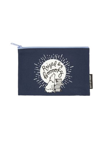 Cover image for Raised by Books Pouch