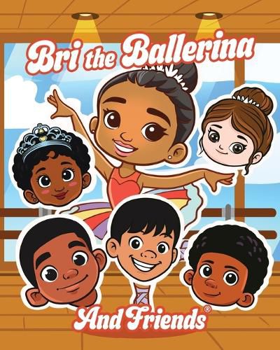Cover image for Bri the Ballerina and Friends Coloring Book