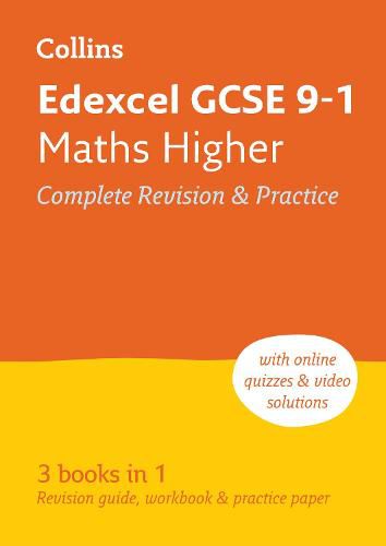 Edexcel GCSE 9-1 Maths Higher All-in-One Complete Revision and Practice: Ideal for Home Learning, 2023 and 2024 Exams