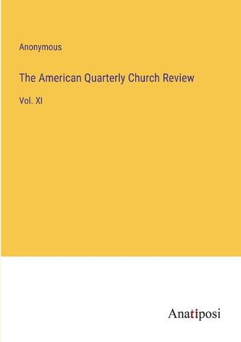 Cover image for The American Quarterly Church Review
