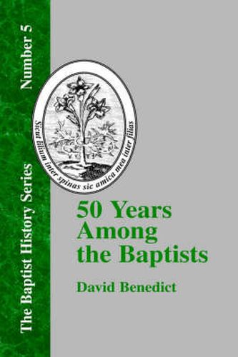 Cover image for Fifty Years Among the Baptists