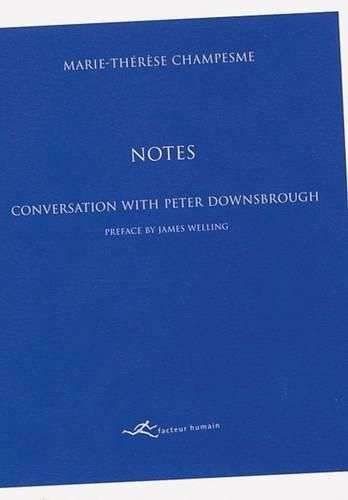 Cover image for Conversation with Peter Downsbrough