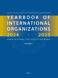 Cover image for Yearbook of International Organizations 2024-2025, Volume 5