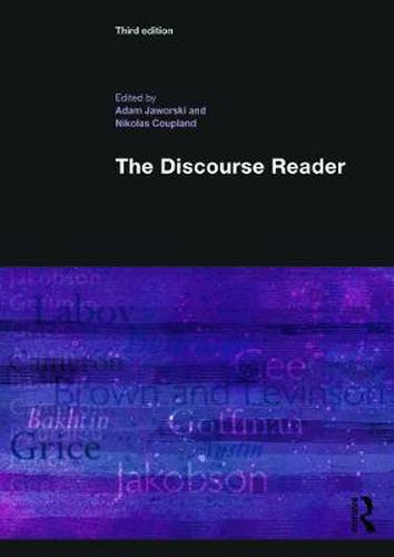 Cover image for The Discourse Reader