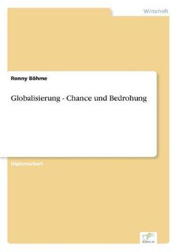 Cover image for Globalisierung - Chance und Bedrohung