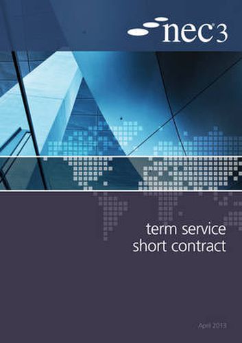 Cover image for NEC3 Term Service Short Contract (TSSC)