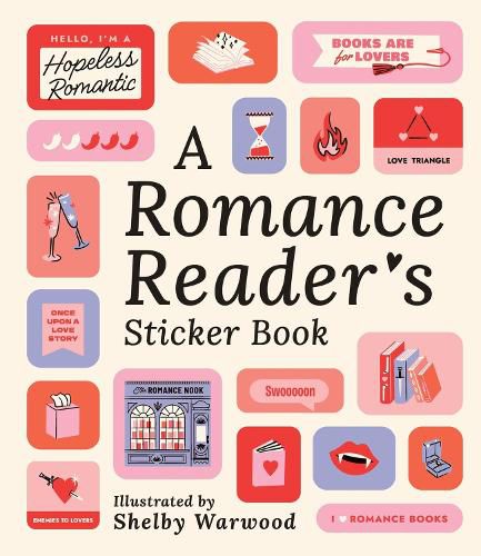 Cover image for A Romance Reader's Sticker Book