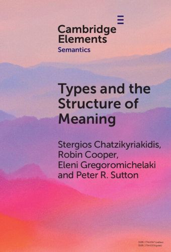 Cover image for Types and the Structure of Meaning