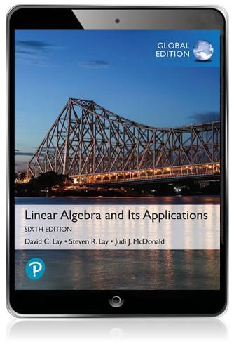 Cover image for Linear Algebra and Its Applications, Global Edition