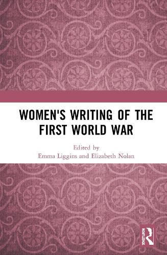Cover image for Women's Writing of the First World War