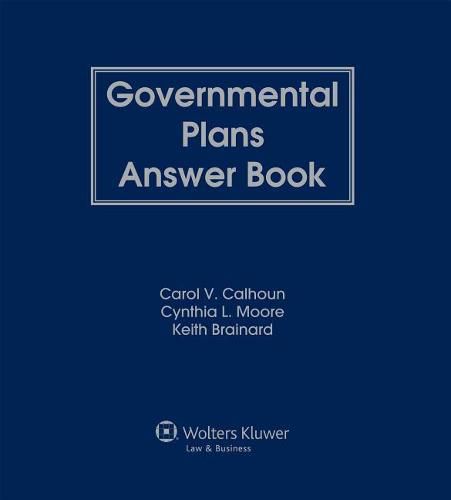 Governmental Plans Answer Book