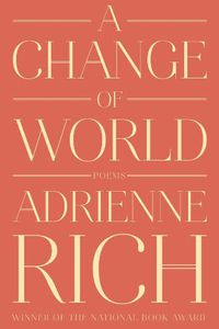 Cover image for A Change of World: Poems