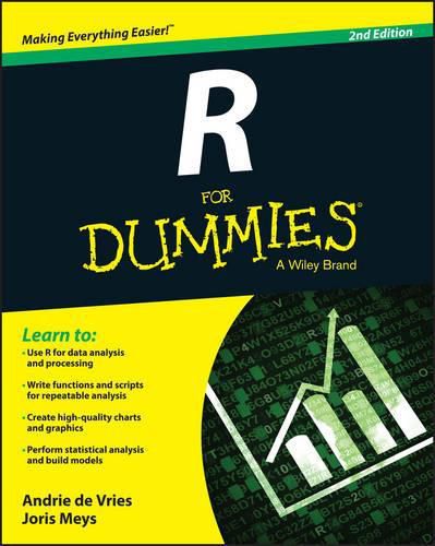 Cover image for R For Dummies, 2e