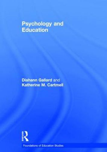 Cover image for Psychology and Education