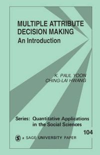 Cover image for Multiple Attribute Decision Making: An Introduction