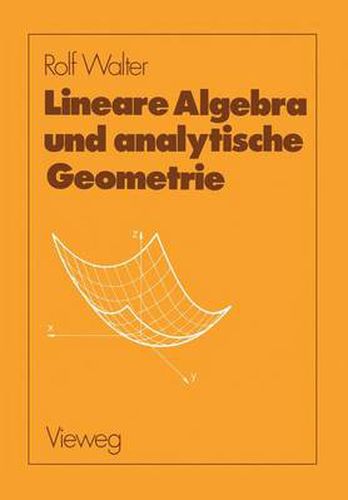 Cover image for Lineare Algebra und Analytische Geometrie