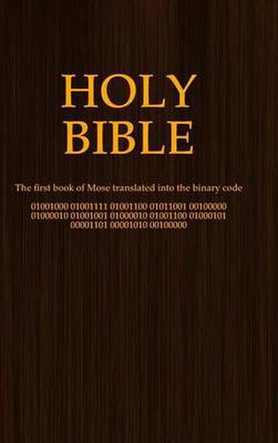 Cover image for Holy Bible (binary code)