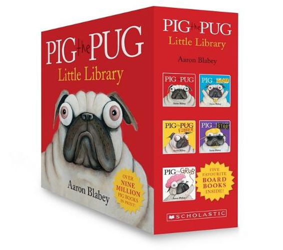 Pig the Pug: 5 Book Little Library