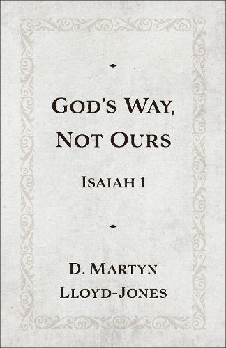 Cover image for God's Way, Not Ours