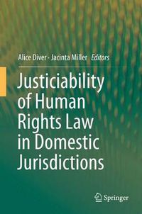 Cover image for Justiciability of Human Rights Law in Domestic Jurisdictions