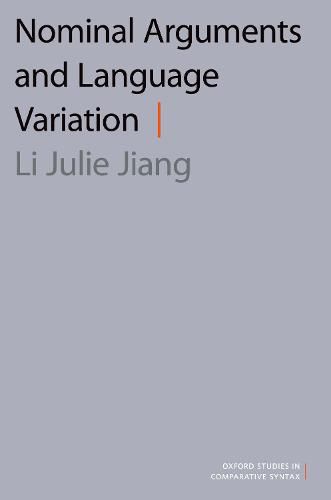 Cover image for Nominal Arguments and Language Variation