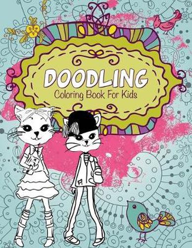 Cover image for Doodling Coloring Book for Kids