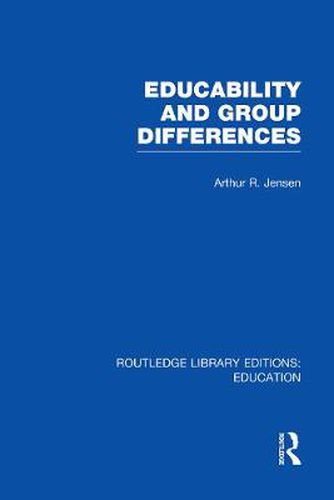 Cover image for Educability and Group Differences