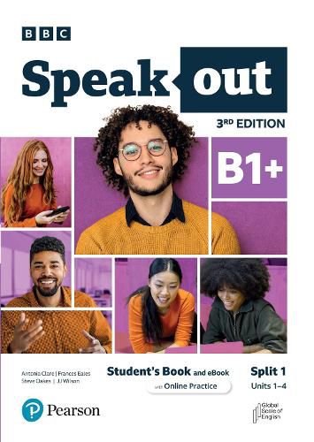 Cover image for Speakout 3ed B1+ Student's Book and eBook with Online Practice Split 1