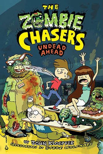 Cover image for The Zombie Chasers #2: Undead Ahead