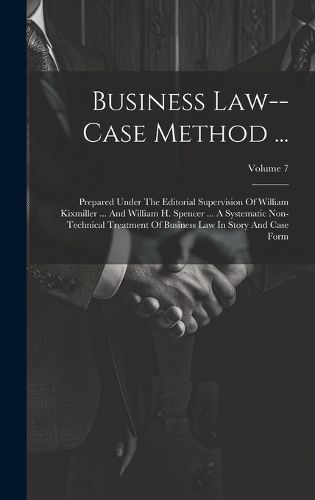 Cover image for Business Law--case Method ...