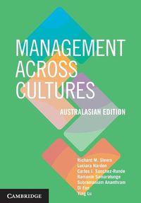 Cover image for Management across Cultures Australasian edition