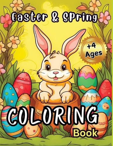 Easter & Spring Coloring Book 4+