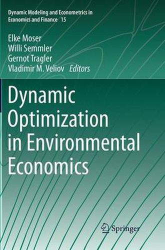 Cover image for Dynamic Optimization in Environmental Economics