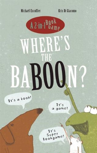 Where's the Baboon?: A 2-in-1 Book Game