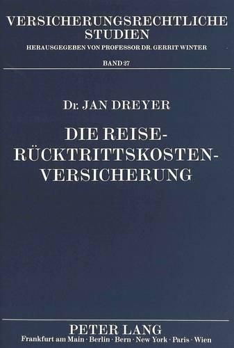 Cover image for Die Reiseruecktrittskostenversicherung