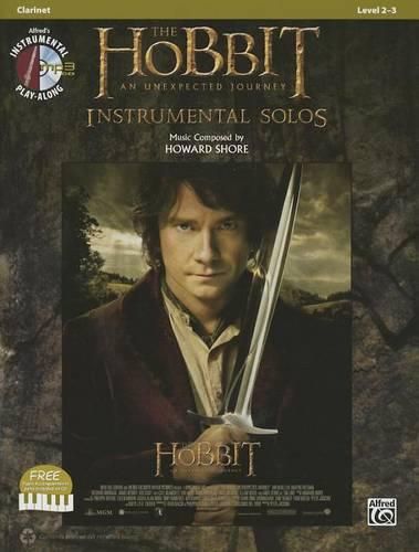 Cover image for The Hobbit: An Unexpected Journey Instrumental Solos: Clarinet