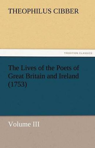 Cover image for The Lives of the Poets of Great Britain and Ireland (1753)