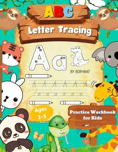 Letter Tracing Book for Kids 3-5 Years Old