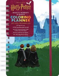 Cover image for 2025 Harry Potter Magical Moments 18-Month Coloring Planner