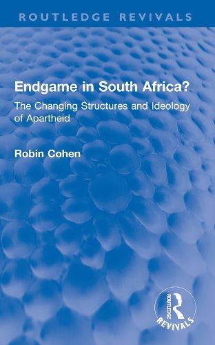 Cover image for Endgame in South Africa?