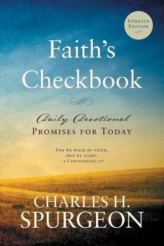 Cover image for Faith's Checkbook: Daily Devotional - Promises for Today