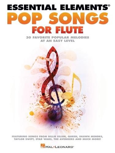 Cover image for Essential Elements Pop Songs for Flute