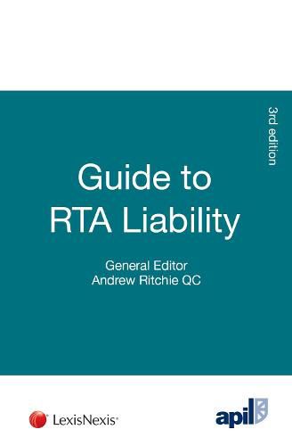Cover image for APIL Guide to RTA Liability