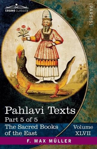 Cover image for Pahlavi Texts, Part 5 of 5