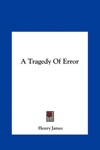 Cover image for A Tragedy of Error