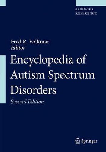 Cover image for Encyclopedia of Autism Spectrum Disorders