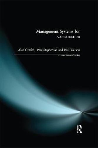 Cover image for Management Systems for Construction