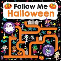 Cover image for Maze Book: Follow Me Halloween